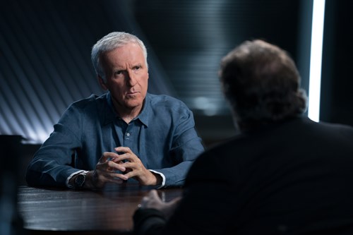 James Cameron interviews del Toro