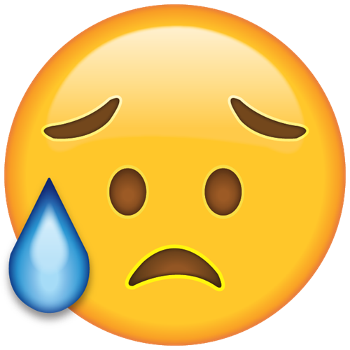 disappointed emoji