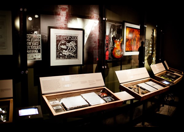 Nirvana gallery at MoPOP