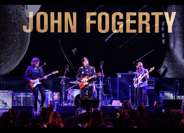 John Fogerty and his sons on stage at MoPOP's Founders Award