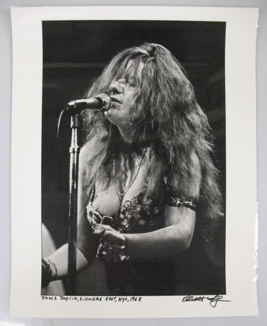 (2009.28.2 Elliott Landy "Janis Joplin, Filmore East, 1968" digital print. MoPOP Permanent Collection.)