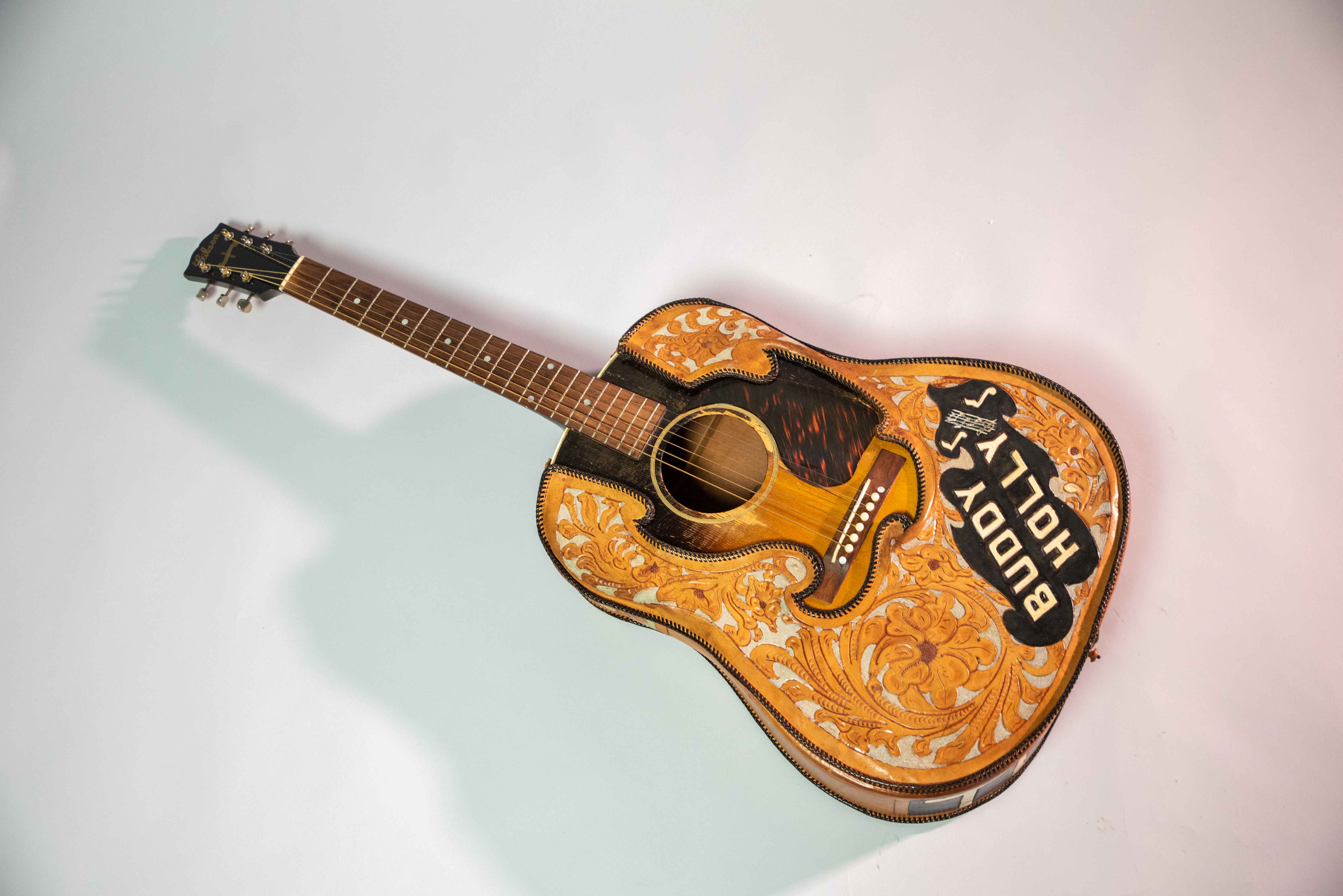 Buddy Holly guitar at MoPOP